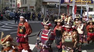 逗子流鏑馬 武者行列 (2015年11月22日）