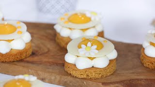 Chef Besma Sanahilwa - Tartelette orange - حلوة معى بسمة - تارتولات بالبرتقال