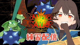 【ヴァンパイアセイヴァー】天雷破を練習するだけの民【Steam版ファイコレ】【 Vtuber / ミント・ク・レー 】