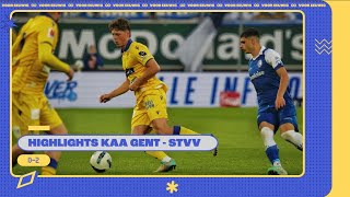 HIGHLIGHTS l KAA Gent - STVV l 2-0