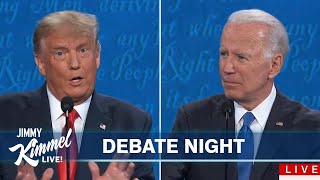 Jimmy Kimmel on Trump and Biden’s Final Debate