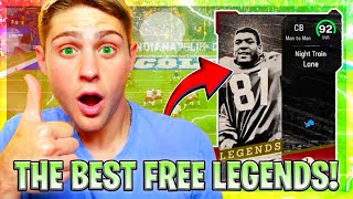 THE BEST FREE LEGEND CHAMPIONS TO ADD TO YOUR TEAM TODAY IN MADDEN 25!