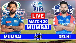 IPL 2024 Live: Mumbai Indians vs Delhi Capitals Live Scores | MI vs DC Live Scores & Commentary