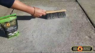 Oil Away the Original Waterless Concrete Cleaner