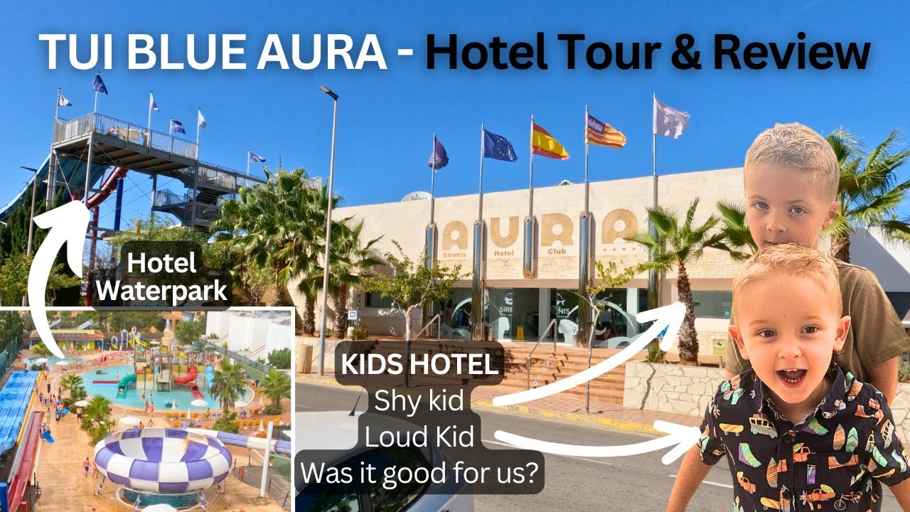 TUI Blue Aura Ibiza ️☀️ Hotel Tour & Review Family Holiday In Spain # ...