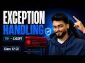 Exception Handling in Python | Class 12 Computer Science | Full Chapter