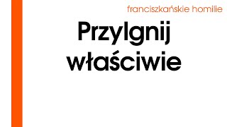 Przylgnij właściwie: czwartek po Popielcu