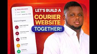 How to create a shipping logistics courier website with tracking with live map Step-by-Step Tutorial