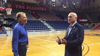 Patrick Chambers tours the Palestra