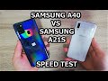 SAMSUNG A21S VS SAMSUNG A40 SPEED TEST