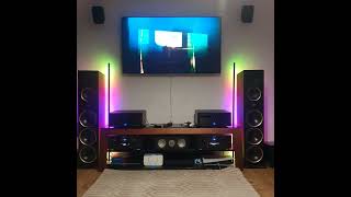 Martin logan xt f200 emotiva dr1 amps and marantz 7706 processor