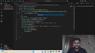 Reverse a Stack using Recursion in Java | Bharat Tech Show
