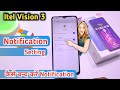 Itel Vision 3 Notification Setting 