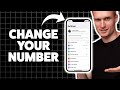 How To Change Phone Number On iPhone 2026 (Step-By-Step Tutorial)