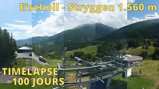 Sportbahnen Eischoll ⏩ Timelapse 100 days