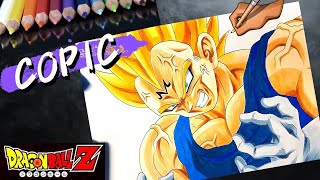 【ドラゴンボールZ】魔人ベジータ描いてみた