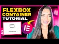How to Use Elementor FLEXBOX CONTAINER Correctly [Step by Step Tutorial]