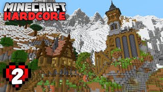 BEST ENCHANTING SETUP & DIAMOND MINING!!! - Minecraft 1.18 Hardcore Let's Play - Ep. 2