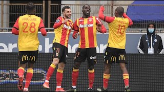 Strasbourg 1 - 2 Lens | All goals and highlights | 21.03.2021 | France Ligue 1 | League One | PES