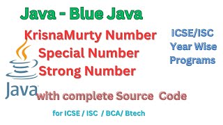 Krisnamurthy Number in Java | Special Number in java | Strong Number in Java @sudiptasirtutorial
