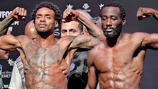 Errol Spence Jr vs Terence Crawford • FULL WEIGH IN & FACE OFF VIDEO