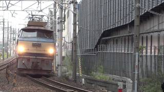 JR貨物 EF66-21 貨物列車(1653レ EF66 0番台 代走)JR中央本線 鶴舞－千種