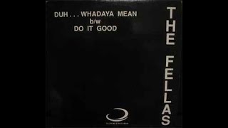 The Fellas - Do It Good  (House Mix /Brownapella)