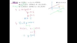 S5CH15.1 直線方程(平行 垂直)