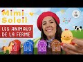 Les animaux de la Ferme avec Mimi Soleil + Chansons | Vidéos éducatives pour enfants de Maternelle