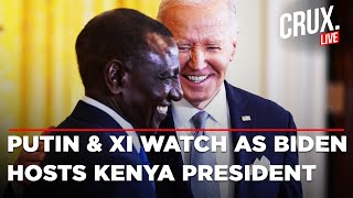 Biden Hosts Kenya's President Ruto On Landmark Visit As Africa Turns From US Towards Russia & China