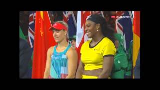 Australian Open 2016 - Damenfinale - Matchball + Siegerehrung GERMAN