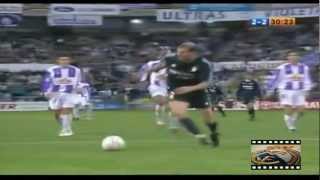 Zinedine Zidane's famous roulette movement vs Real Valladolid 2003/2004