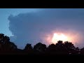 spectacular mesmerising lighting storm over london.