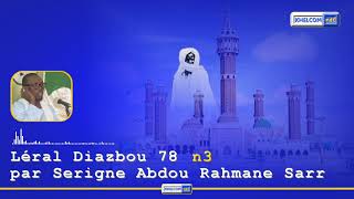 Léral Diazbou 78 n3 par Serigne Abdou Rahmane Sarr