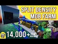 Split Density MOB Farm 1600+ Gunpowder | Minecraft Farm Tutorial | BEDROCK MCPE XBOX PS SWITCH