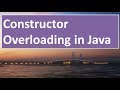 Constructor Overloading in JAVA,#42