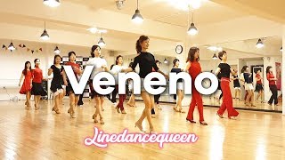 Veneno Line Dance(Improver)  Ria Vos Demo & Count