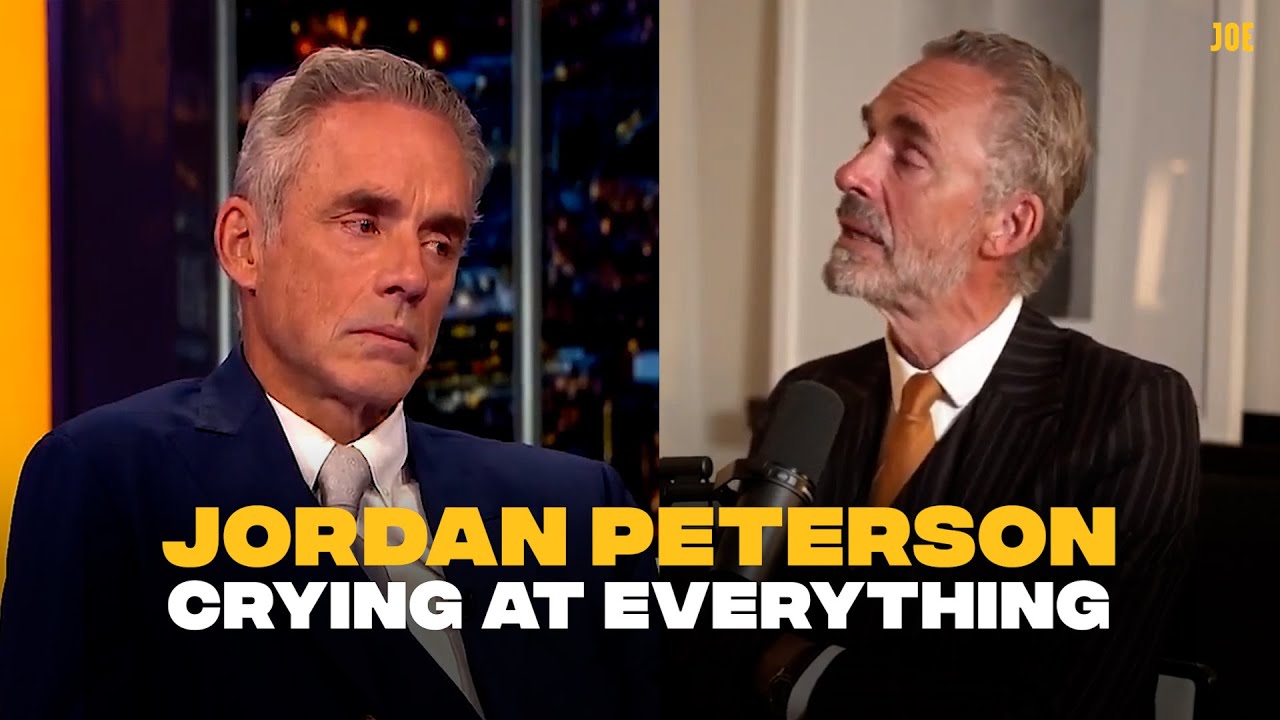 Jordan Peterson Crying At Everything And Anything Compilation Youtube