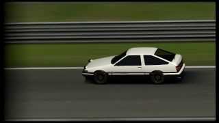 【GT6】 ニュルブルクリンク 北コース ハードストリートチューン トヨタ AE86 トレノ 外部視点