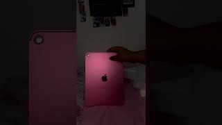 Unboxing my pink iPad 10th gen #pinkipad #shorts #apple #unboxing #viralvideo