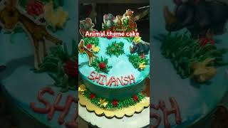 Animals theme cake # 1 kg # Rasmalai flavour # shivansh birthday cake.