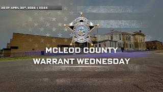 McLeod County Warrant Wednesday | April 30th, 2026