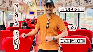 Most scenic train route in India, Vista Dome Coaches from Bangalore to Mangalore