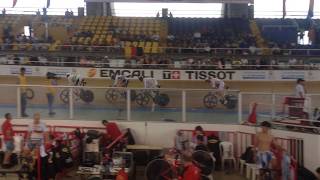 UCI Track Cycling World Cup - Cali 1.11.2015 MEN'S SPRINT Glaetzer/Zielinski/Kenny/Puerta Zapata