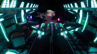 Sci fi interior fly through