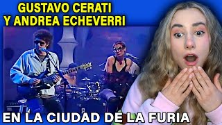 ESCUCHO a CERATI Y ANDREA ECHEVERRI - EN LA CIUDAD DE LA FURIA Unplugged por primera vez - REACCION