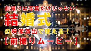 【前撮りムービー】WEDDING FILM -東京駅Ver.-　結婚式のオープニング映像や思い出に！