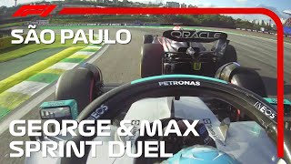 Russell Hunts Down Verstappen | F1 Sprint | 2022 Sao Paulo Grand Prix