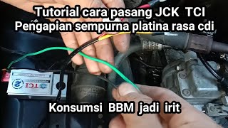 CARA PASANG JCK TCI POWER BOOSTER UBAH PENGAPIAN MOBIL PLATINA RASA CDI   KONSUMSI BBM JADI IRIT