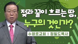 정필도목사 설교_수영로교회 l 젖과 꿀이 흐르는 땅은 누구의 것인가